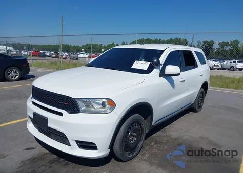 2020 Dodge Durango Pursuit Awd из США, поврежденный, VIN 1C4RDJFG6LC342285